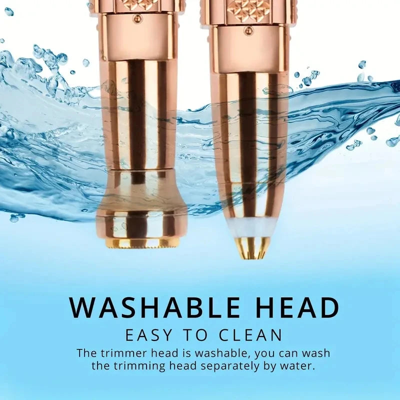 Rechargeable Eyebrow, Nose, and Face trimmer