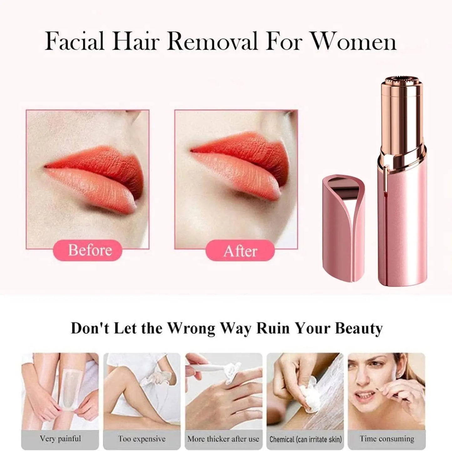 Electric Facial Hair Removal
