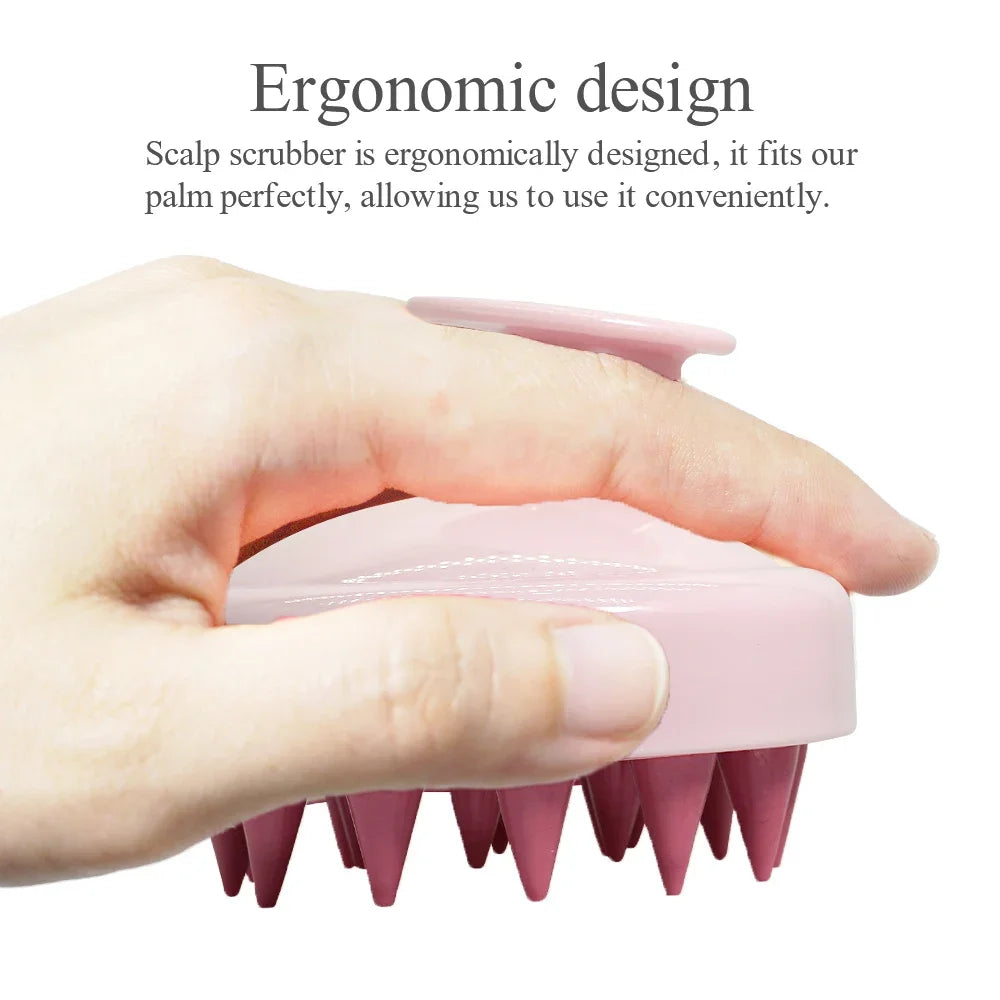 Silicone Shampoo Brush