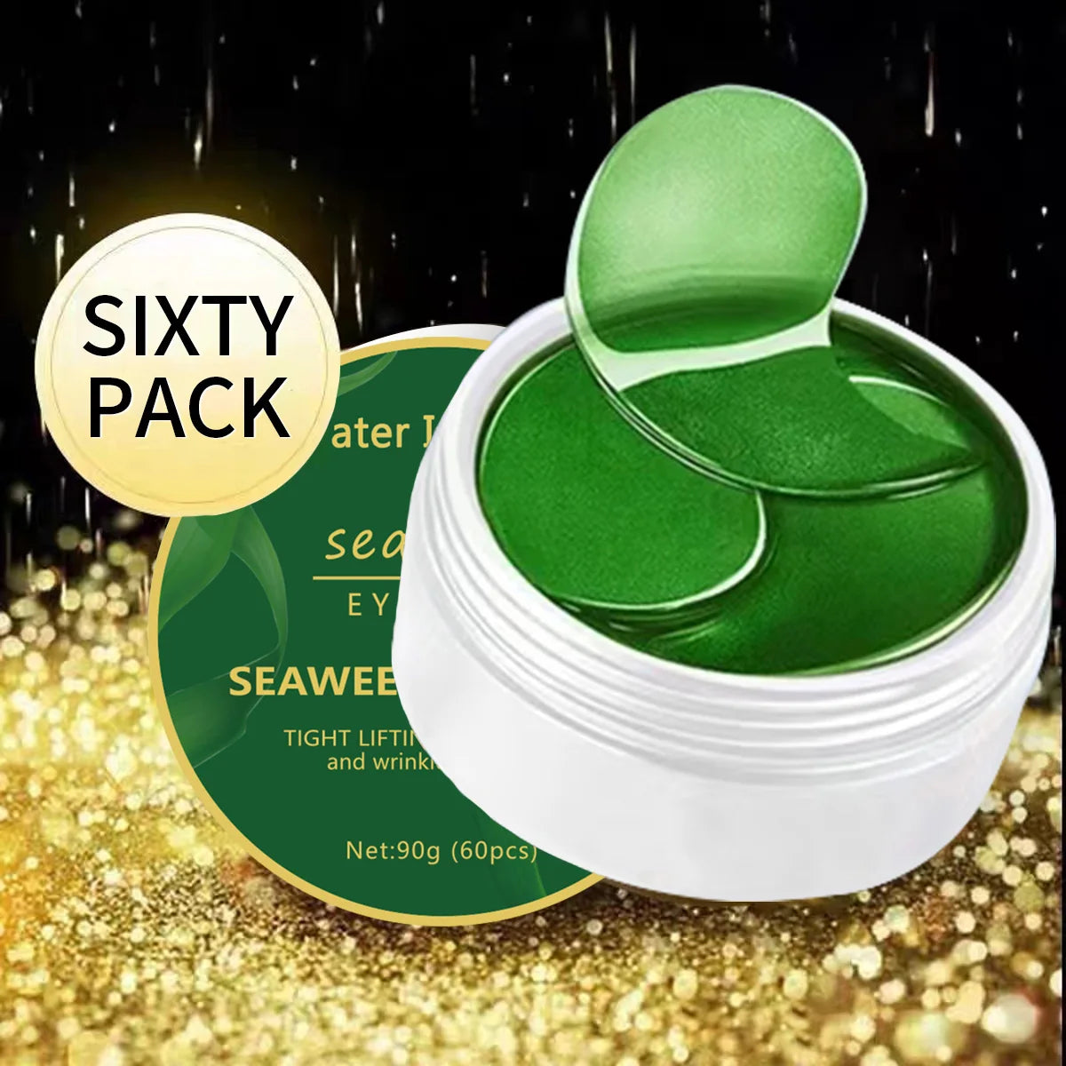 Seaweed hyaluronic acid eye mask