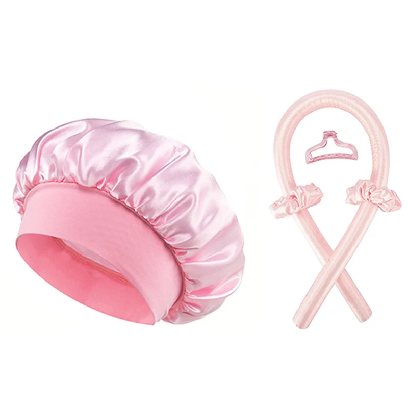 Bonnet and Non-heat hair curler