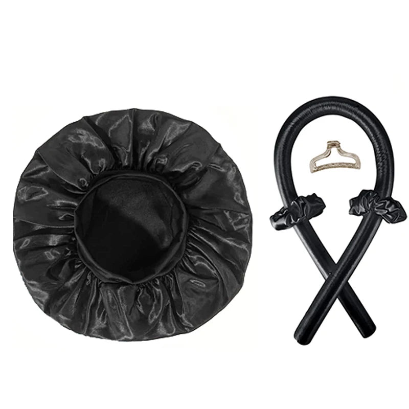 Bonnet and Non-heat hair curler
