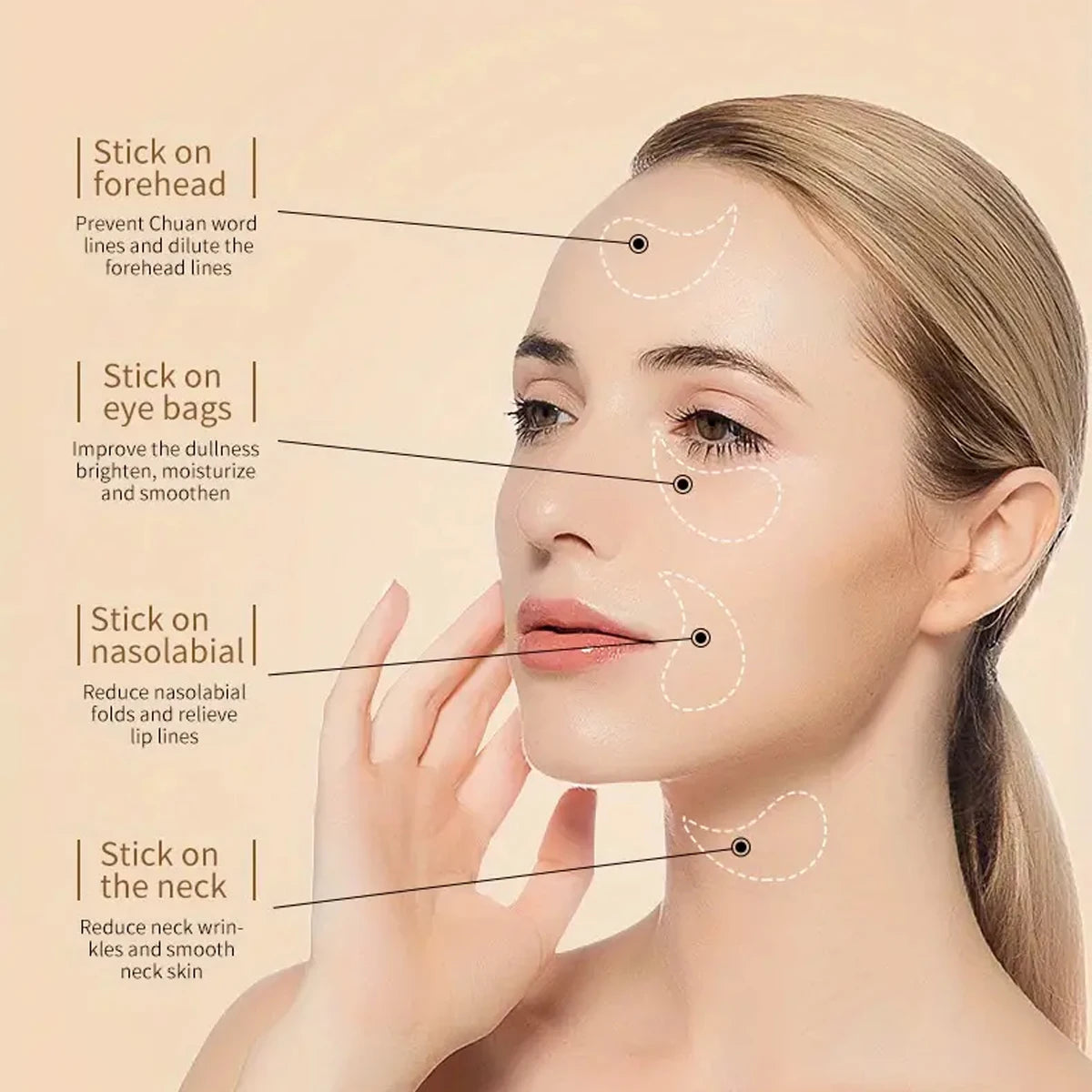 Seaweed hyaluronic acid eye mask