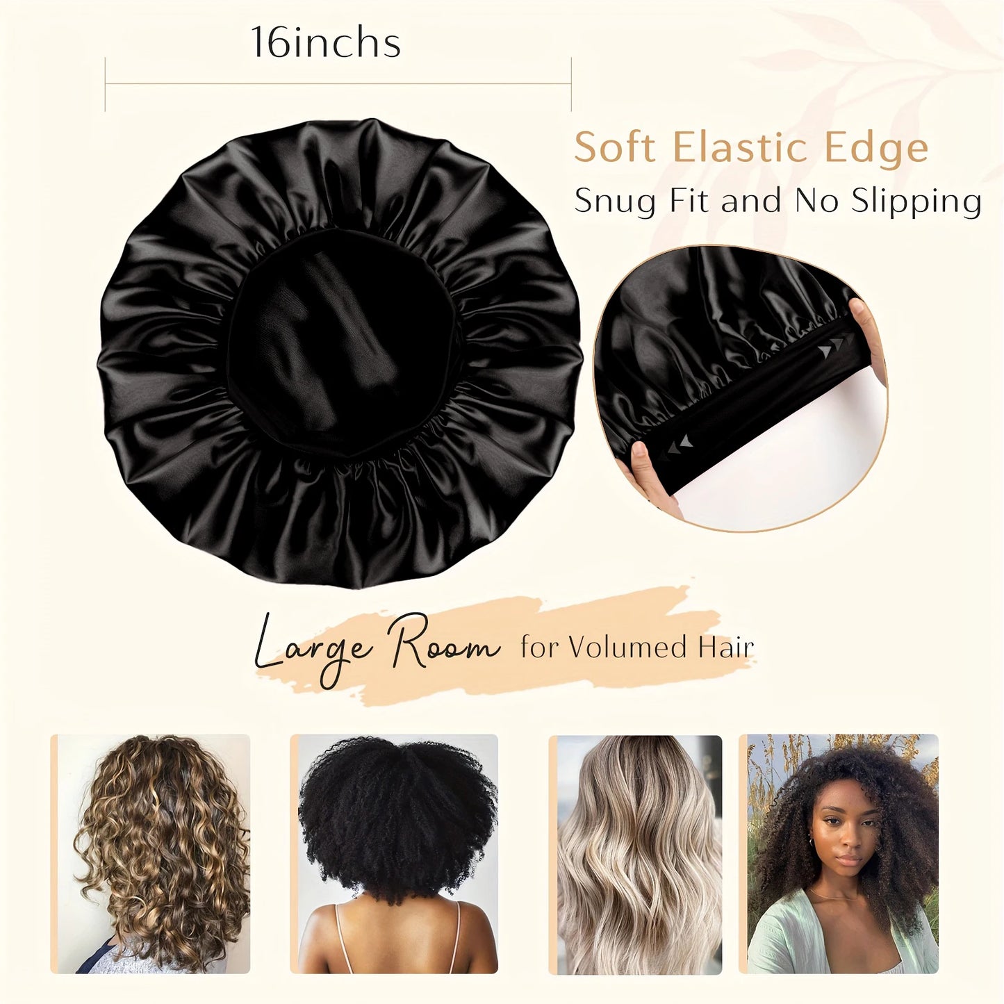 Bonnet and Non-heat hair curler
