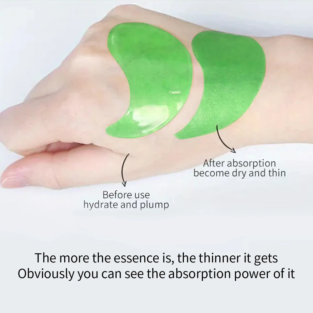 Seaweed hyaluronic acid eye mask